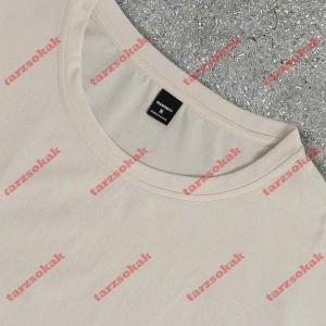 Model 3491 Erkek Yazlık Yuvarlak Yaka Kısa Kollu Günlük Tişört, Yaz