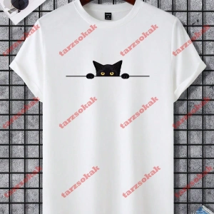 Model 3492 Erkek Yazlık Yuvarlak Yaka Kısa Kollu Günlük Tişört, Yaz