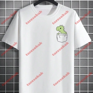 Model 3501 Erkek Yazlık Yuvarlak Yaka Kısa Kollu Günlük Tişört, Yaz