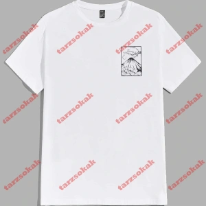 Model 3508 Erkek Yazlık Yuvarlak Yaka Kısa Kollu Günlük Tişört, Yaz