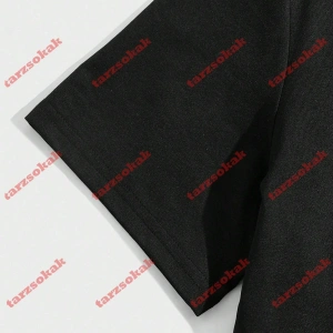 Model 3508 Erkek Yazlık Yuvarlak Yaka Kısa Kollu Günlük Tişört, Yaz