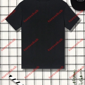 Model 3511 Erkek Yazlık Yuvarlak Yaka Kısa Kollu Günlük Tişört, Yaz