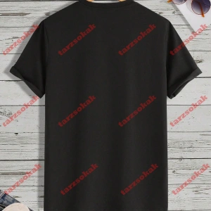 Model 3515 Erkek Yazlık Yuvarlak Yaka Kısa Kollu Günlük Tişört, Yaz