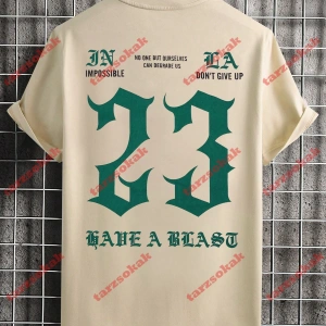 Model 3517 Erkek Yazlık Yuvarlak Yaka Kısa Kollu Günlük Tişört, Yaz