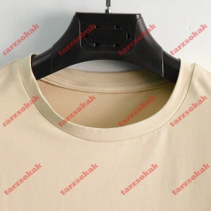 Model 3517 Erkek Yazlık Yuvarlak Yaka Kısa Kollu Günlük Tişört, Yaz