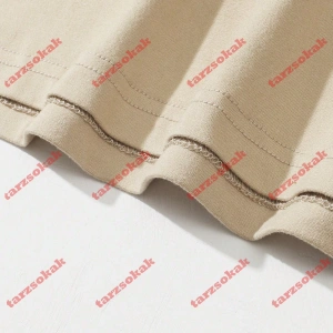 Model 3517 Erkek Yazlık Yuvarlak Yaka Kısa Kollu Günlük Tişört, Yaz