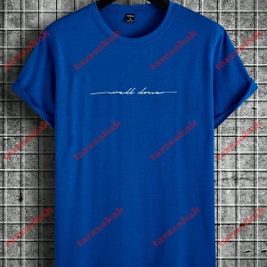 Model 3520 Erkek Yazlık Yuvarlak Yaka Kısa Kollu Günlük Tişört, Yaz