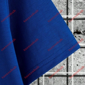 Model 3520 Erkek Yazlık Yuvarlak Yaka Kısa Kollu Günlük Tişört, Yaz