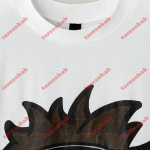 Model 3524 Erkek Yazlık Yuvarlak Yaka Kısa Kollu Günlük Tişört, Yaz