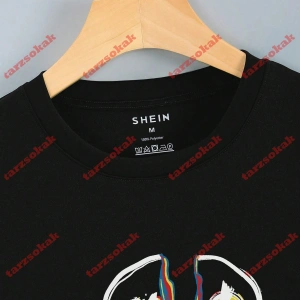 Model 3525 Erkek Yazlık Yuvarlak Yaka Kısa Kollu Günlük Tişört, Yaz