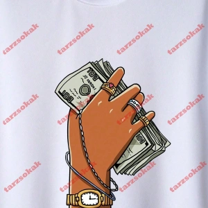 Model 3529 Erkek Yazlık Yuvarlak Yaka Kısa Kollu Günlük Tişört, Yaz