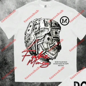 Model 3531 Erkek Yazlık Yuvarlak Yaka Kısa Kollu Günlük Tişört, Yaz