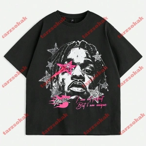 Model 3532 Erkek Yazlık Yuvarlak Yaka Kısa Kollu Günlük Tişört, Yaz