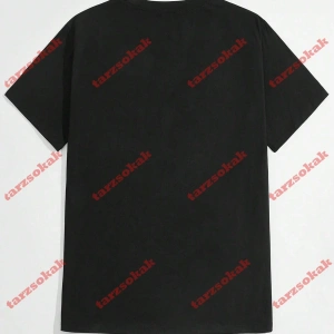 Model 3538 Erkek Yazlık Yuvarlak Yaka Kısa Kollu Günlük Tişört, Yaz