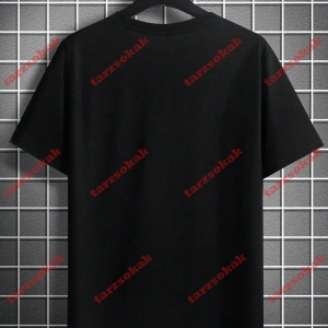 Model 3539 Erkek Yazlık Yuvarlak Yaka Kısa Kollu Günlük Tişört, Yaz