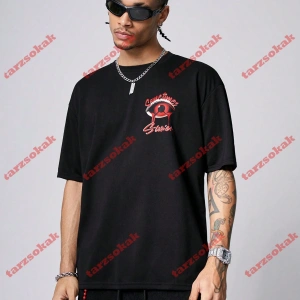 Model 3540 Erkek Yazlık Yuvarlak Yaka Kısa Kollu Günlük Tişört, Yaz