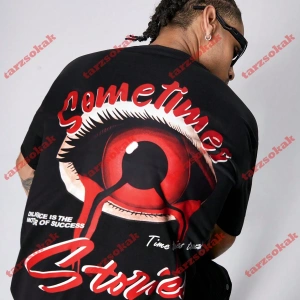 Model 3540 Erkek Yazlık Yuvarlak Yaka Kısa Kollu Günlük Tişört, Yaz