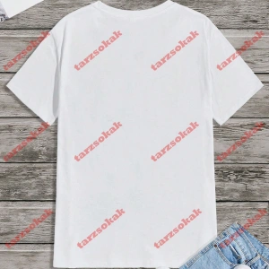 Model 3547 Erkek Yazlık Yuvarlak Yaka Kısa Kollu Günlük Tişört, Yaz