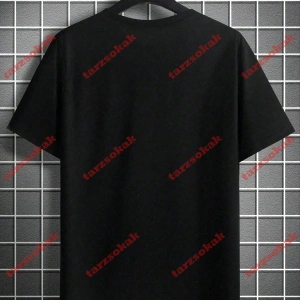 Model 3551 Erkek Yazlık Yuvarlak Yaka Kısa Kollu Günlük Tişört, Yaz