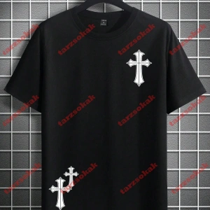 Model 3553 Erkek Yazlık Yuvarlak Yaka Kısa Kollu Günlük Tişört, Yaz