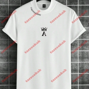 Model 3556 Erkek Yazlık Yuvarlak Yaka Kısa Kollu Günlük Tişört, Yaz