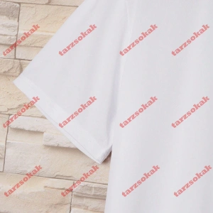 Model 3561 Erkek Yazlık Yuvarlak Yaka Kısa Kollu Günlük Tişört, Yaz