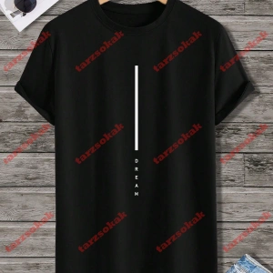 Model 3564 Erkek Yazlık Yuvarlak Yaka Kısa Kollu Günlük Tişört, Yaz