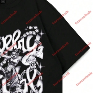 Model 3565 Erkek Yazlık Yuvarlak Yaka Kısa Kollu Günlük Tişört, Yaz