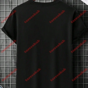 Model 3568 Erkek Yazlık Yuvarlak Yaka Kısa Kollu Günlük Tişört, Yaz