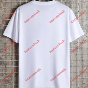 Model 3570 Erkek Yazlık Yuvarlak Yaka Kısa Kollu Günlük Tişört, Yaz