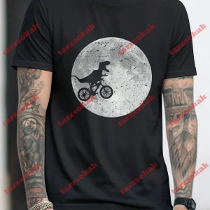 Model 3577 Erkek Yazlık Yuvarlak Yaka Kısa Kollu Günlük Tişört, Yaz