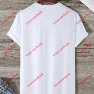 Model 3578 Erkek Yazlık Yuvarlak Yaka Kısa Kollu Günlük Tişört, Yaz