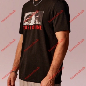 Model 3579 Erkek Yazlık Yuvarlak Yaka Kısa Kollu Günlük Tişört, Yaz