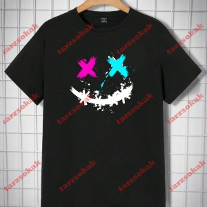 Model 3581 Erkek Yazlık Yuvarlak Yaka Kısa Kollu Günlük Tişört, Yaz