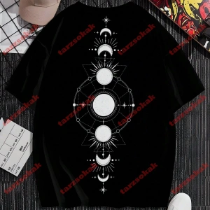 Model 3583 Erkek Yazlık Yuvarlak Yaka Kısa Kollu Günlük Tişört, Yaz