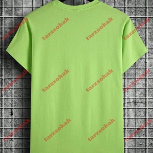 Model 3585 Erkek Yazlık Yuvarlak Yaka Kısa Kollu Günlük Tişört, Yaz