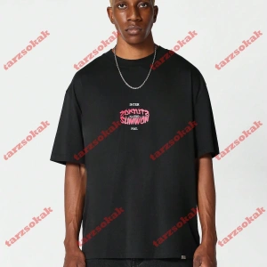 Model 3586 Erkek Yazlık Yuvarlak Yaka Kısa Kollu Günlük Tişört, Yaz