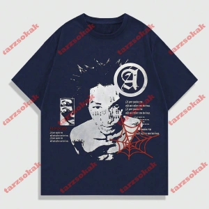 Model 3592 Erkek Yazlık Yuvarlak Yaka Kısa Kollu Günlük Tişört, Yaz