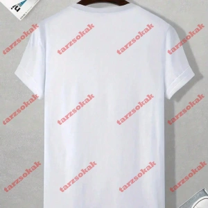 Model 3595 Erkek Yazlık Yuvarlak Yaka Kısa Kollu Günlük Tişört, Yaz