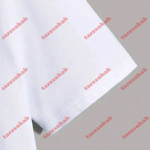 Model 3595 Erkek Yazlık Yuvarlak Yaka Kısa Kollu Günlük Tişört, Yaz