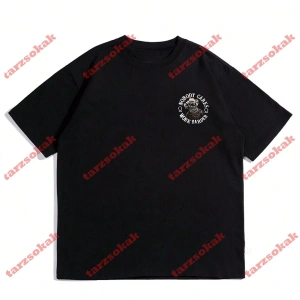 Model 3596 Erkek Yazlık Yuvarlak Yaka Kısa Kollu Günlük Tişört, Yaz