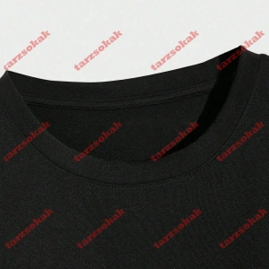 Model 3599 Erkek Yazlık Yuvarlak Yaka Kısa Kollu Günlük Tişört, Yaz