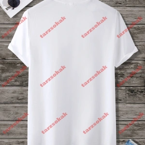 Model 3600 Erkek Yazlık Yuvarlak Yaka Kısa Kollu Günlük Tişört, Yaz