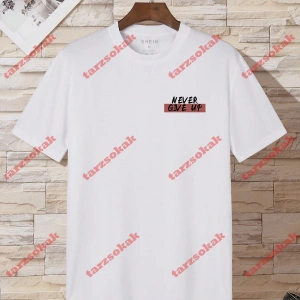 Model 3604 Erkek Yazlık Yuvarlak Yaka Kısa Kollu Günlük Tişört, Yaz