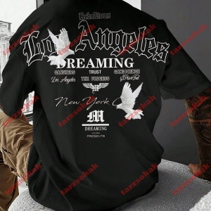 Model 3618 Erkek Yazlık Yuvarlak Yaka Kısa Kollu Günlük Tişört, Yaz