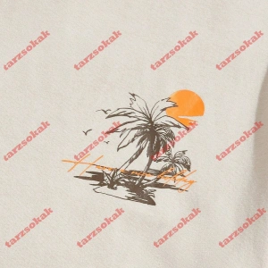 Model 3626 Erkek Yazlık Yuvarlak Yaka Kısa Kollu Günlük Tişört, Yaz