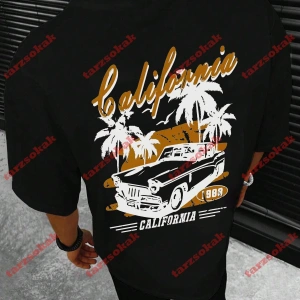 Model 3628 Erkek Yazlık Yuvarlak Yaka Kısa Kollu Günlük Tişört, Yaz