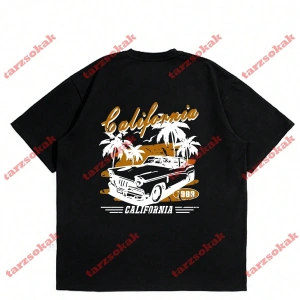 Model 3628 Erkek Yazlık Yuvarlak Yaka Kısa Kollu Günlük Tişört, Yaz