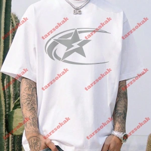 Model 3629 Erkek Yazlık Yuvarlak Yaka Kısa Kollu Günlük Tişört, Yaz