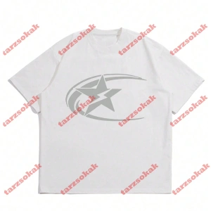 Model 3629 Erkek Yazlık Yuvarlak Yaka Kısa Kollu Günlük Tişört, Yaz